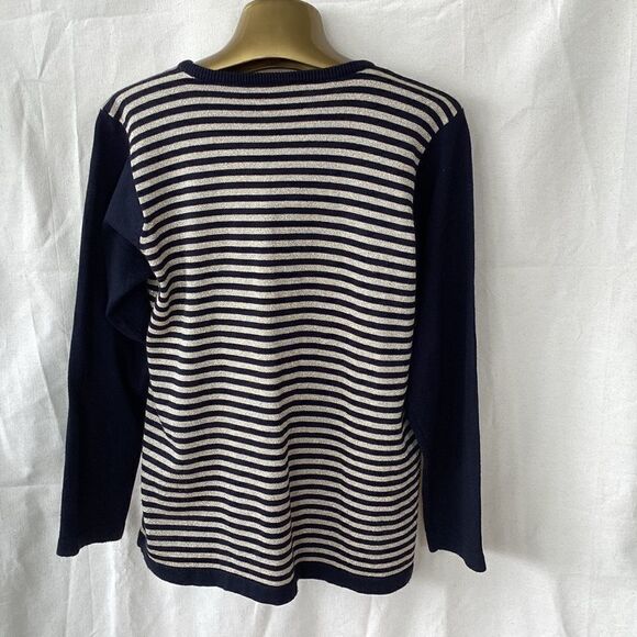 Marissa Christina woman’s pullover small/medium metallic - Picture 2 of 8